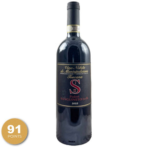 Poderi Sanguineto I e II “Nobile di Montepulciano," Montepulciano, Italy, 2022