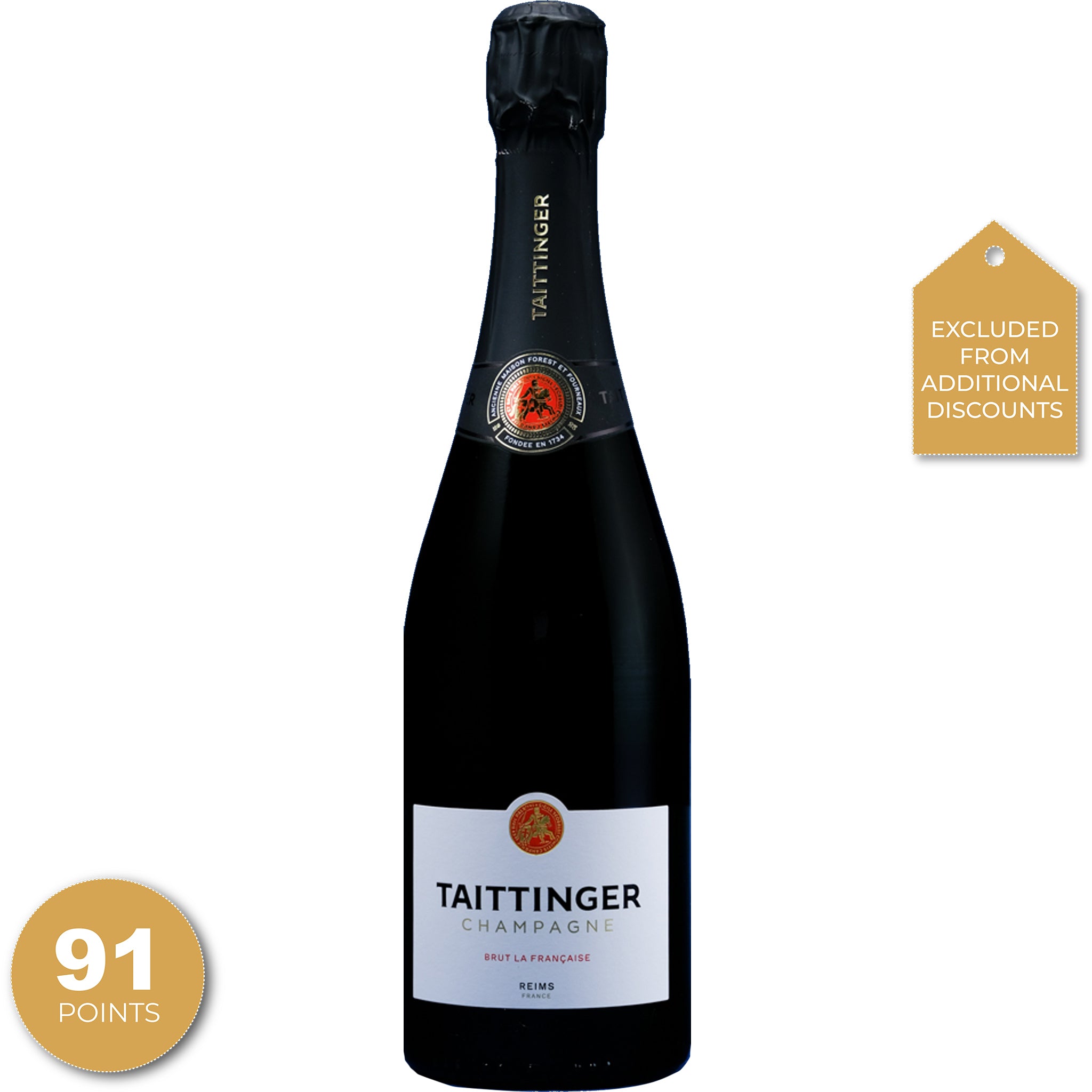 Taittinger, Brut Reserve White Wine | Merchant of Wine