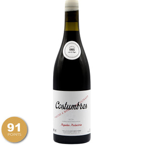 Vinos en Voz Baja, Costumbres Tinto, Rioja, Spain, 2022