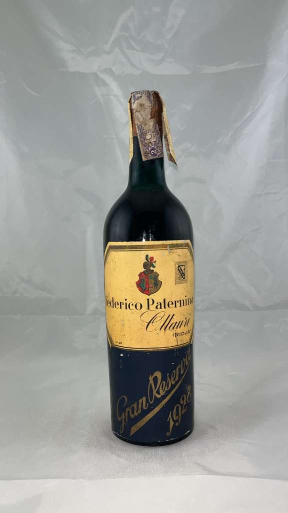 Federico Paternina, Gran Reserva, Rioja, Spain, 1928