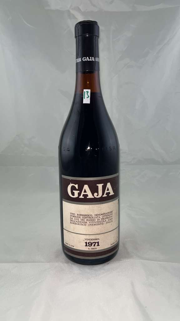 Gaja, Barbaresco DOCG, Piedmont, Italy, 1971