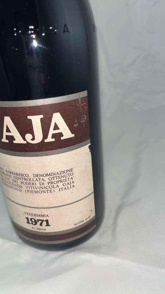 Gaja, Barbaresco DOCG, Piedmont, Italy, 1971