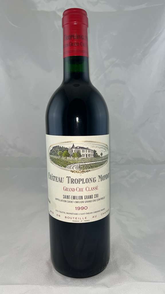 Chateau Troplong Mondot, Saint-Emilion Grand Cru, Bordeaux, France, 1990