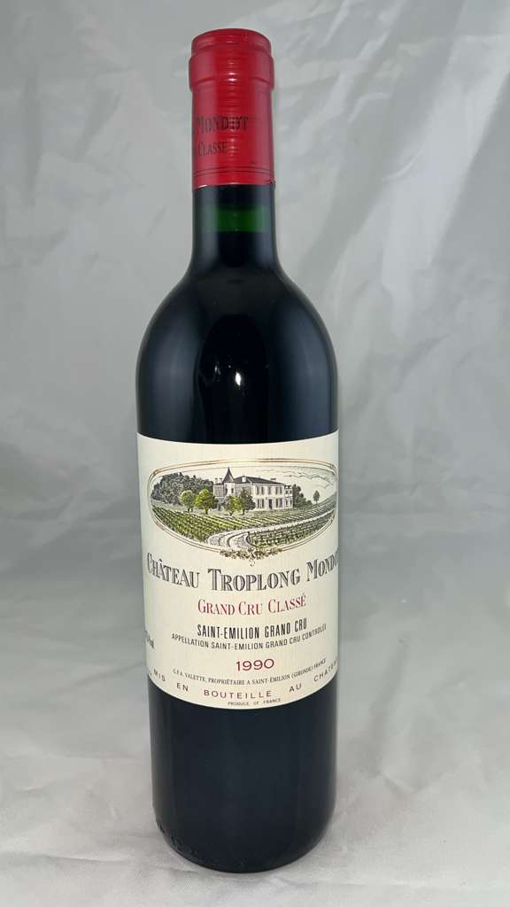Chateau Troplong Mondot, Saint-Emilion Grand Cru, Bordeaux, France, 1990