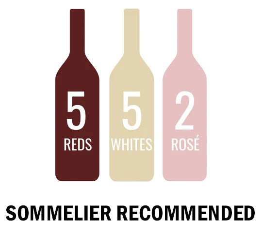12-Bottle Sommelier Recommended Assorted "One-Click" Assortment Boxes