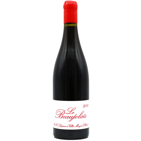 Domaine Marcel Lapierre, "Le Beaujolais", Beaujolais, France, 2021 through Merchant of Wine