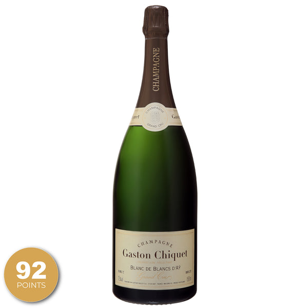 Gaston Chiquet, Blancs de Blancs d’Aÿ Grand Cru, Champagne, France, NV through Merchant of Wine.