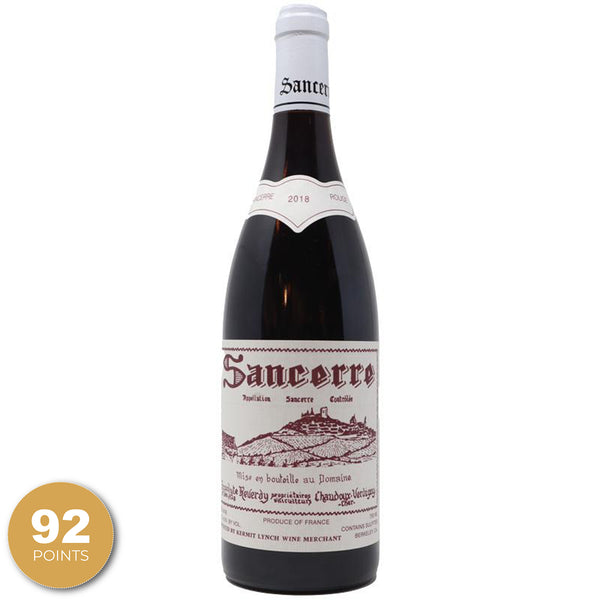Hippolyte Reverdy, Sancerre Rouge, Loire Valley, France, 2018 through Merchant of Wine.