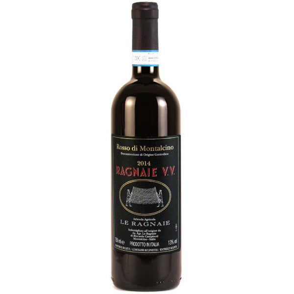 Le Ragnaie, Vigna Vecchia, Rosso di Montalcino, Tuscany, Italy, 2014 through Merchant of Wine.