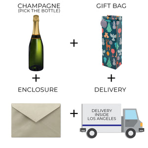 Holiday Item #1: Champagne + Gift Bag through Merchant of Wine