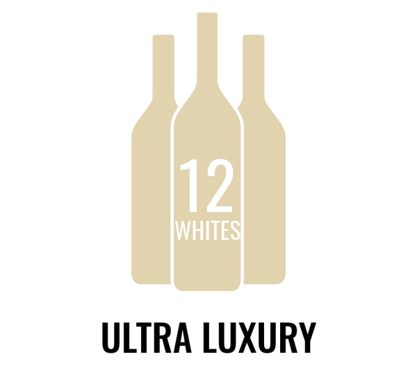 12-Bottle Ultra Luxury All White "One-Click" Assortment Boxes