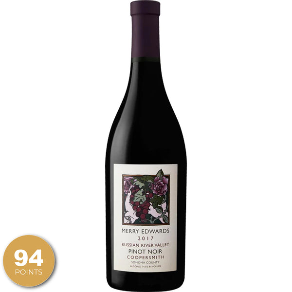 Merry Edwards, Coopersmith Pinot Noir, Russian River Valley, California, 2017 through Merchant of Wine