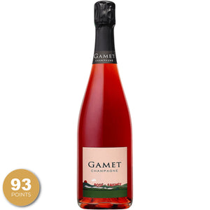 Philippe Gamet, Rosé de Saignée Brut, Champagne, France, NV