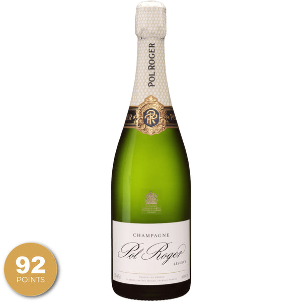 Pol Roger, Brut Reserve, Champagne, France, NV through Merchant of Wine.