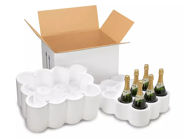 Envío de botellas de champán (paquete de 12 botellas) 