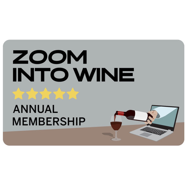 Zoom Into Wine Annual Membership 2023